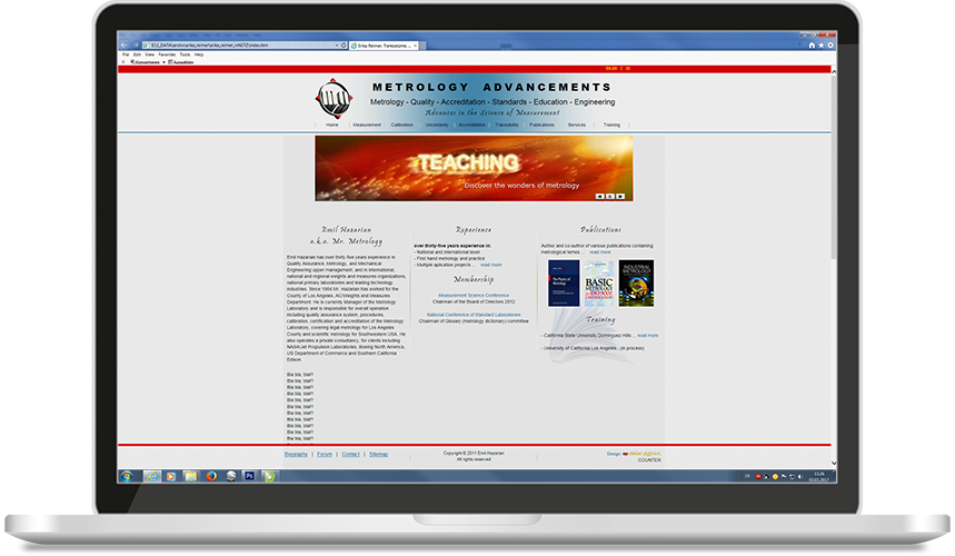 Website Metrology Advancements