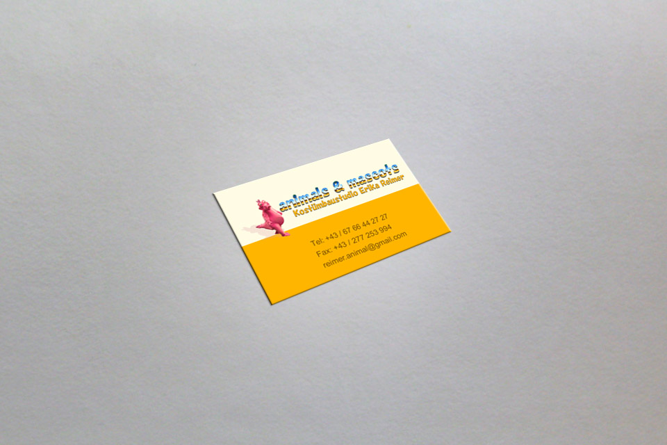 Business Card for Erika Reimer