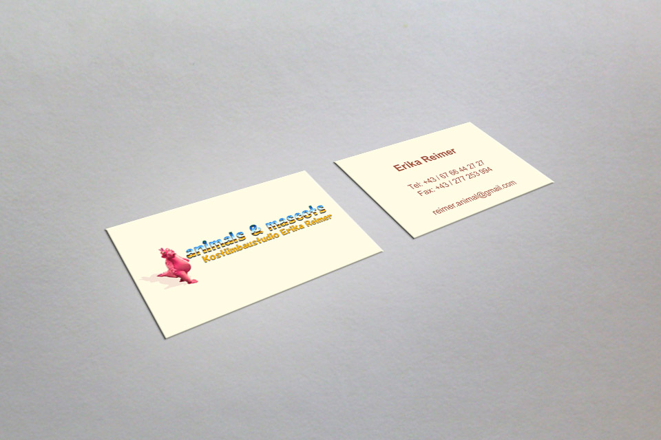 Business Card for Erika Reimer