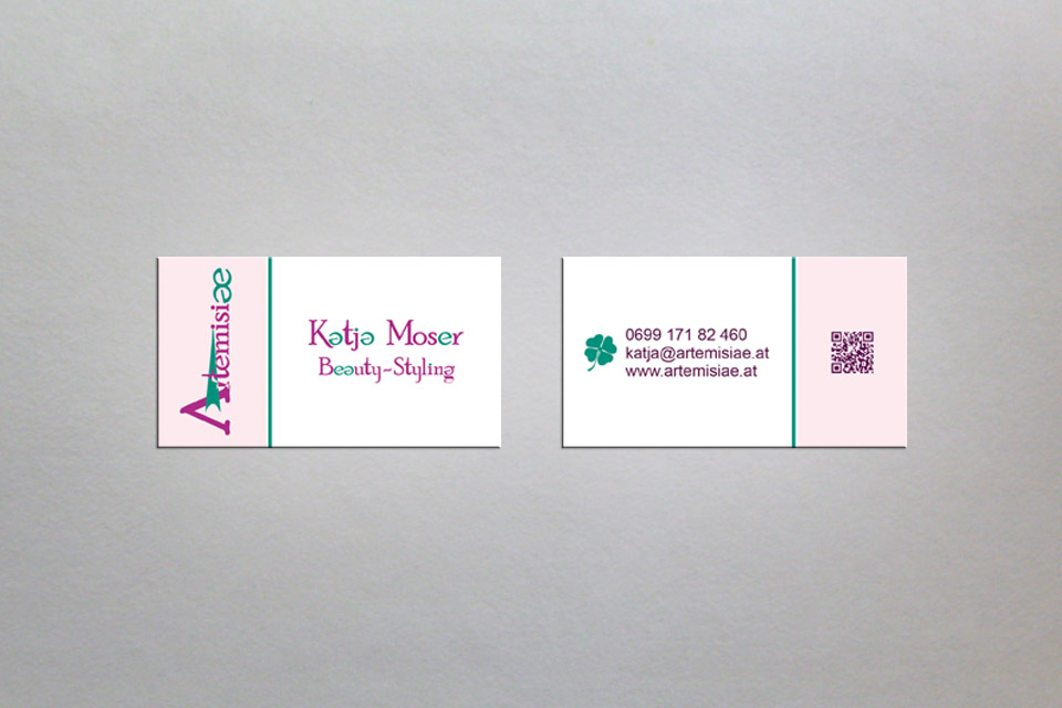 Business Card for Katja Moser