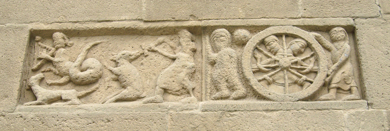 Schoengraben-Kirchenrelief