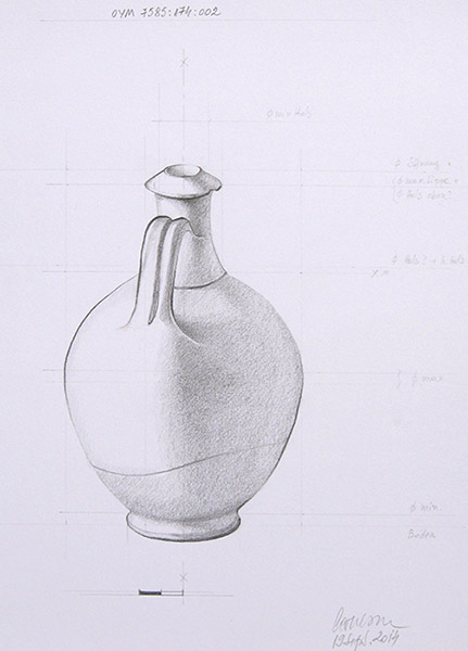 Drawing Ausgrabung Oymaagac-Nerik