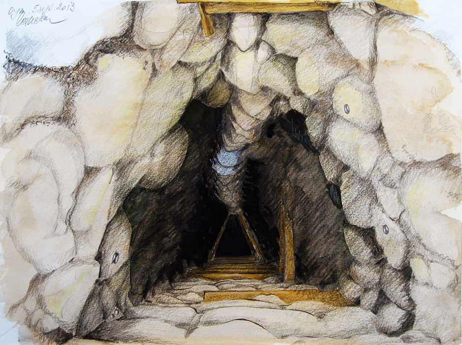 Drawing Ausgrabung Oymaagac-Nerik